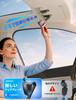 JOYROOM Автомобильный держатель для солнцезащитных очков для 2025 очков Автомобильный держатель для очков Солнцезащитные очки Легкий Безопасный Карта Удобное Автомобильное Хранение [Новый - Магнитный, Кожаный] Держатель,