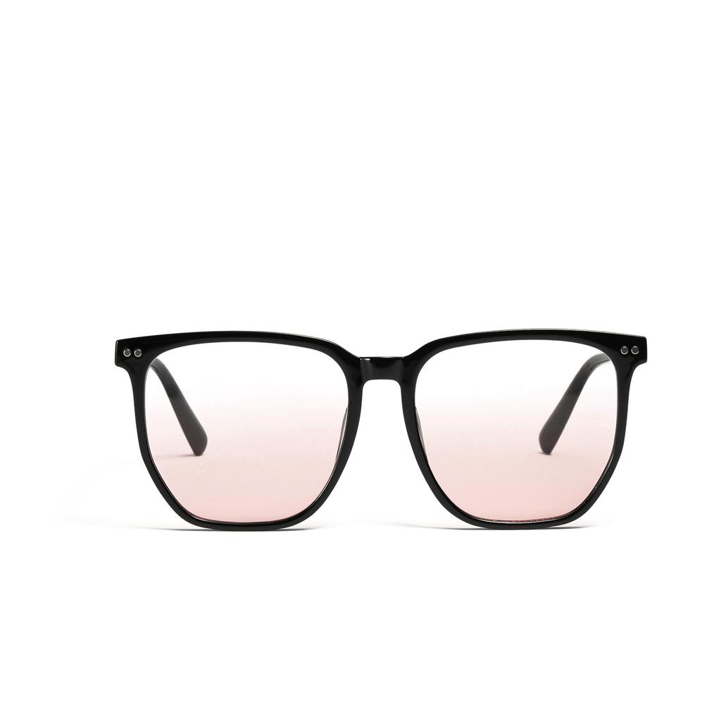 Большие квадратные очки в оправе, простое зеркало для лица, женские румяна, розовая оправа, плоское зеркало, Ins Wind