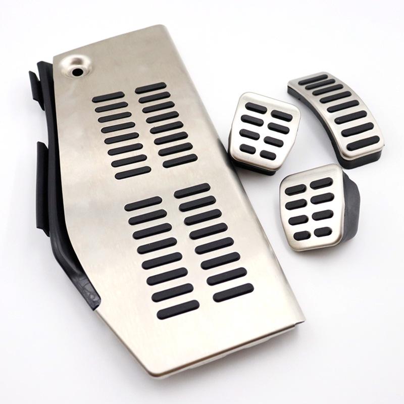 Non-Slip Pedal Set for Volkswagen POLO: Accelerator, Brake, and Rest Area Decor