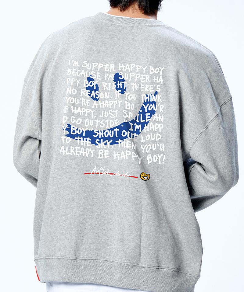 ARTISTWEAR [Atw X Art Lab Chacha] Свитшот Super Happy