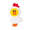 Силиконовое карманное зеркало Line Friends - Курица Салли