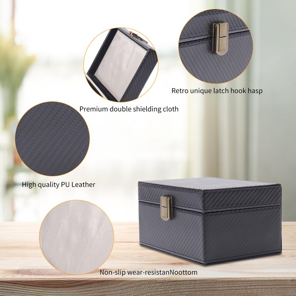 Противоугонная система Faraday, блокировщик сигналов автомобильных ключей, блокировщик сигналов автомобильных ключей, чехол RFID, чехол для защиты автомобильных ключей от сотового телефона