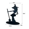 Witch Image Witch Figure Decorations Black Halloween Napkin Holder  Desktop