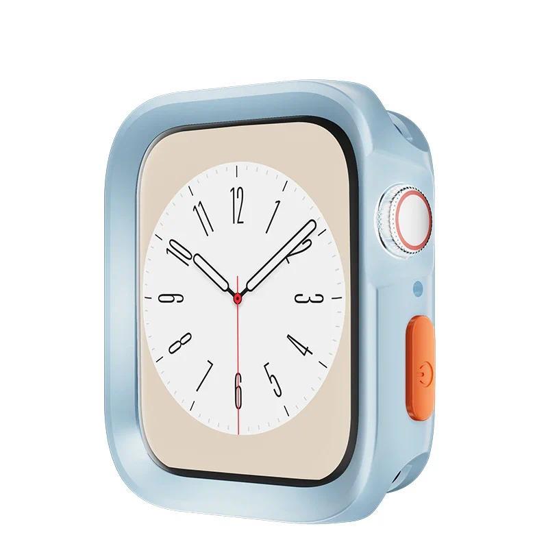 Чехол для Apple Watch Case 49мм 44мм 40мм 45мм 41мм Защита от падений Мягкий ТПУ Чехол iWatch Ultra 2 SE 9 8 7 6 5 4 Аксессуары