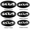 AAOB1 for KIA KN Sportage K2 K3 K5 Sorento RIO Senda Forte Seltos Optima Niro Soul Ceed Car Front Hood Emblem Tail Trunk Badge Sticker