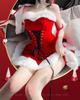 Санта Санта Нарядный Санта Выступление Новый M [akaien] Косплей, Милый, Женский, Костюм, Набор из 4 предметов, 2 способа ношения, Рождество, Женский, Платье, Сексуальный, Клаус,