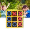 1Set Tic-Tac-Toe Competitive Skill Parents-children Connection EVA Kids Tic-Tac-Toe Game for Family Gatherings