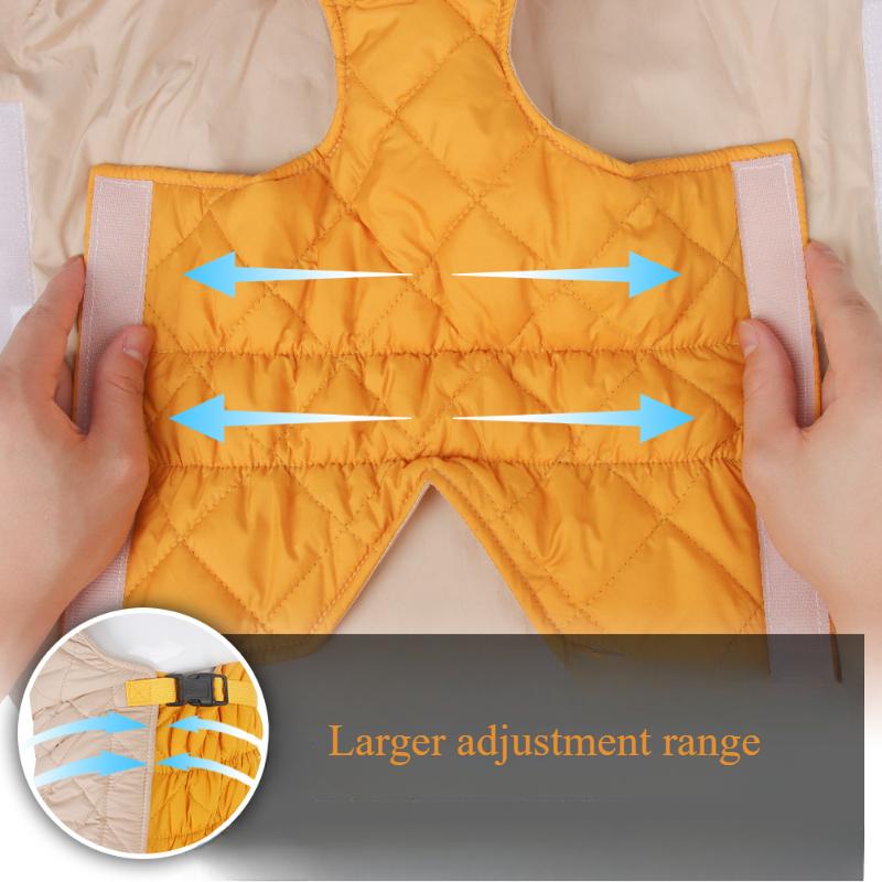 НОВАЯ Зимняя одежда для собак на заказ Утепленная одежда для питомцев со светоотражающими полосами Хлопковая куртка для щенка Декоративная куртка для питомца