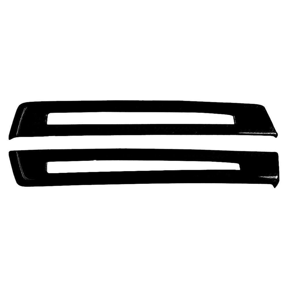 For Chevrolet Corvette C7 ZR1 Z06 2014-2019 Real Dry Carbon Fiber Rear Bumper Spoiler Taillight Panel Cover Trim Car Accessories