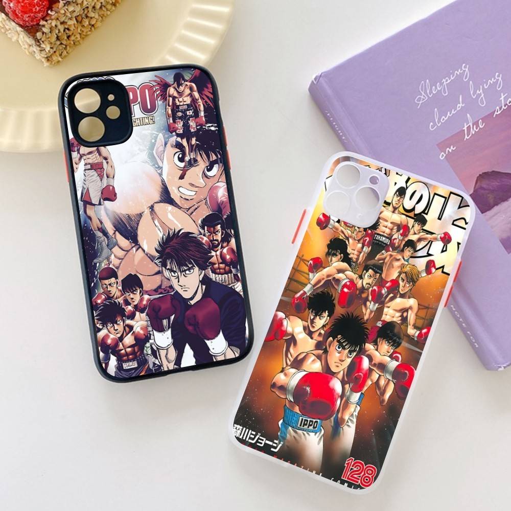 Чехол для телефона Аниме H-Hajime N-No I-Ippo Для IPhone 16e 16 15 14 13 12 11 Pro Max X XS Max Plus Матовый Прозрачный