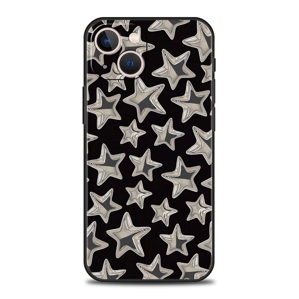 Роскошный мягкий чехол из ТПУ для iPhone 17 Air 16E 16 11 15 14 Pro MAX 12 13 7 8 Plus X XR XS SE 2022, черный, с рисунком паутины