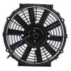 10-inch Universal Radiator Cooling Fan, 24V 80W 2100RPM Slim Fan with 10 Straight Blades for Universal Cars