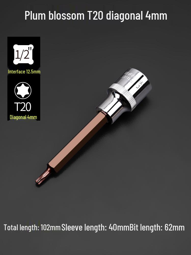 Многофункциональная отвертка с насадками: крестообразная, шестигранная, Torx, Spline и шестилопастная