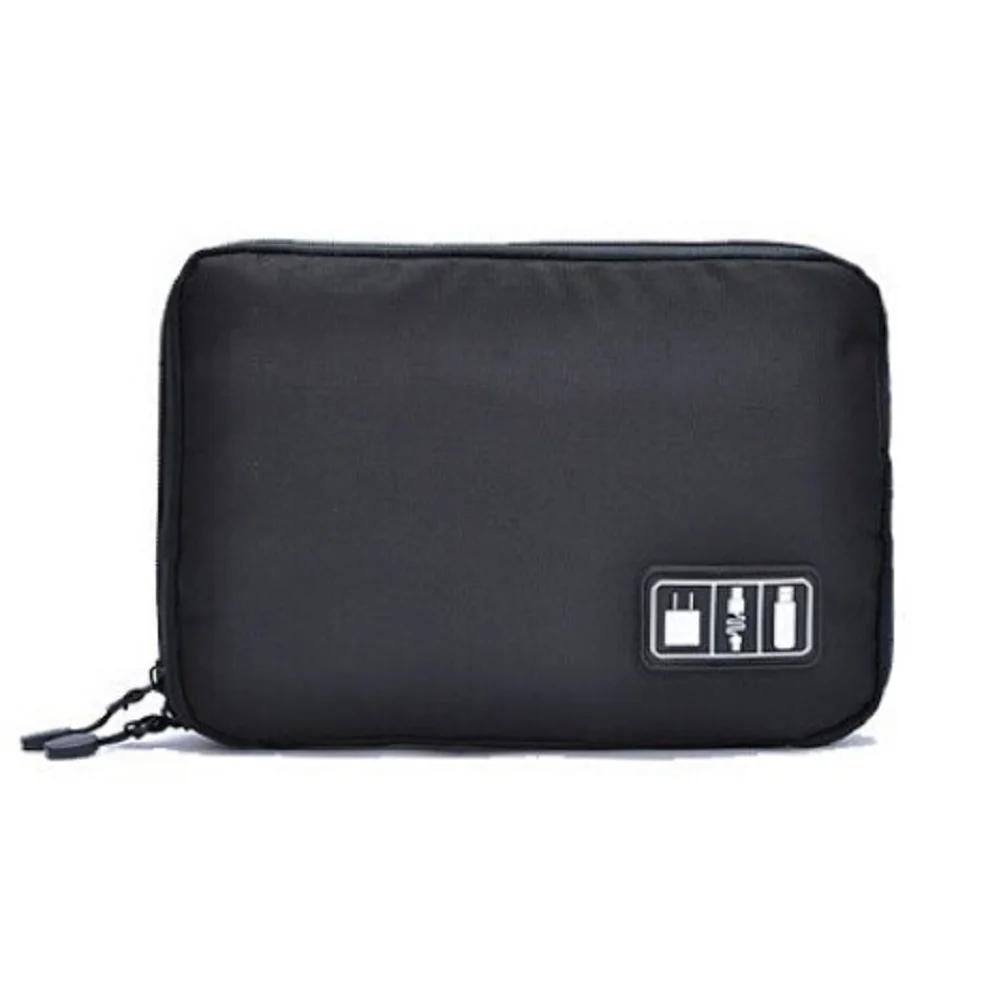 Cable Organizer Storage Bag System Kit Case USB Data Cable Earphone Wire Pen Power Bank SD Card Digital Gadget Device Travel Bag