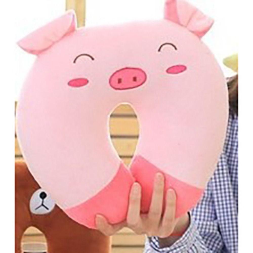 10 цветов U-образная плюшевая подушка для сна с защитой шеи, офисная подушка, милые и очаровательные дорожные подушки для детей/взрослых