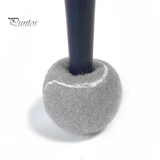 4 шт. предварительно нарезанных теннисных мячей Walker для ножек мебели, защита пола, универсальные войлочные накладки на ножки Walker, скользящие покрытия для пожилых людей