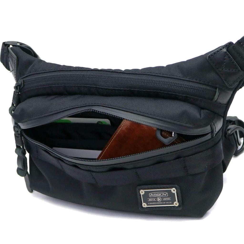 [Assob] Поясная сумка 061416 CORDURA DOBBY 305D ЧЕРНАЯ