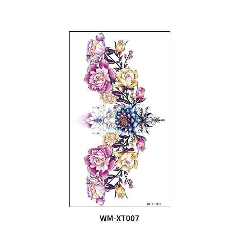 Временные татуировки-наклейки Underboob на груди, талии, водонепроницаемом теле