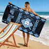 Name Custom North Carolina Print Beach Towel, Large Soft Quick Dry Towel for Beach Camping Swimming