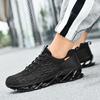 Summer New Korean Version Fashion Couple Running Shoes Flying Woven Fish Scale Blade Large Size Sports Shoes Trendy Men's Shoes