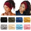 Yoga Hair Bands Twisted Thick Turban Workout Headband Head Wraps for Women Wide Headbands
