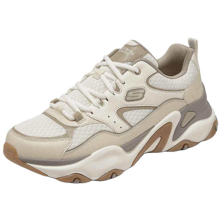 Skechers DLites 5.0 Panda Обувь Мужские Кроссовки Коричневые 232491-OFWT