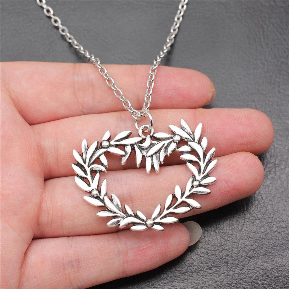 Любовь Сердце Мир 45 см или 70 см Длинная Цепочка Ожерелье Женские Украшения Юбилей Новые Находки и Компоненты