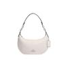 New Cow Leather Crescent Bag Shoulder Bag Handbag Shoulder Bag Large Size Women's White CE619-SVHA