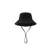Solid Color Outdoor Sun Hat Wide Brim Bucket Hat Vintage Rough Edge Fisherman Hat  Travel