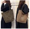 Женская сумка-тоут большой вместимости с леопардовым принтом - 2025 Высококлассная сумка на плечо и подмышку