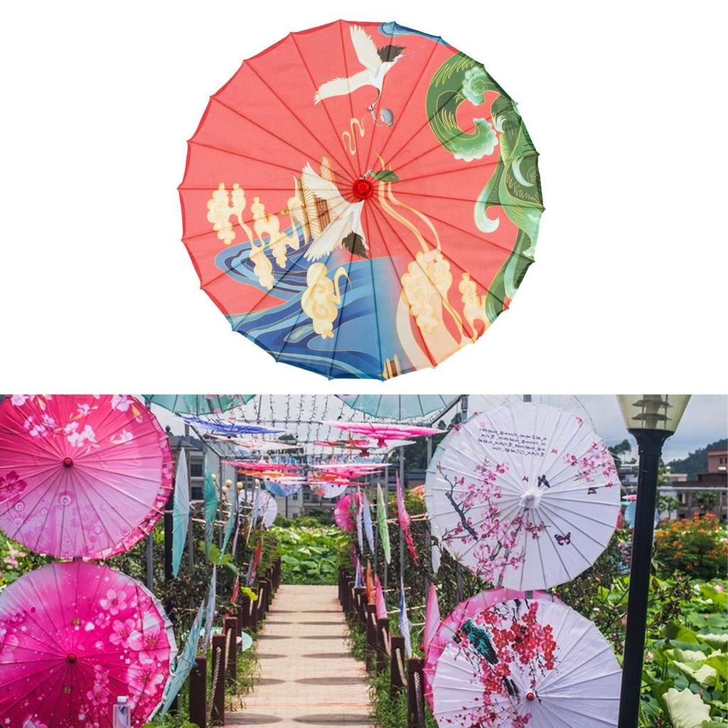 Зонт для китайского классического танца 32 дюйма, декор в стиле шинуазри, реквизит для фотосессии ручной работы