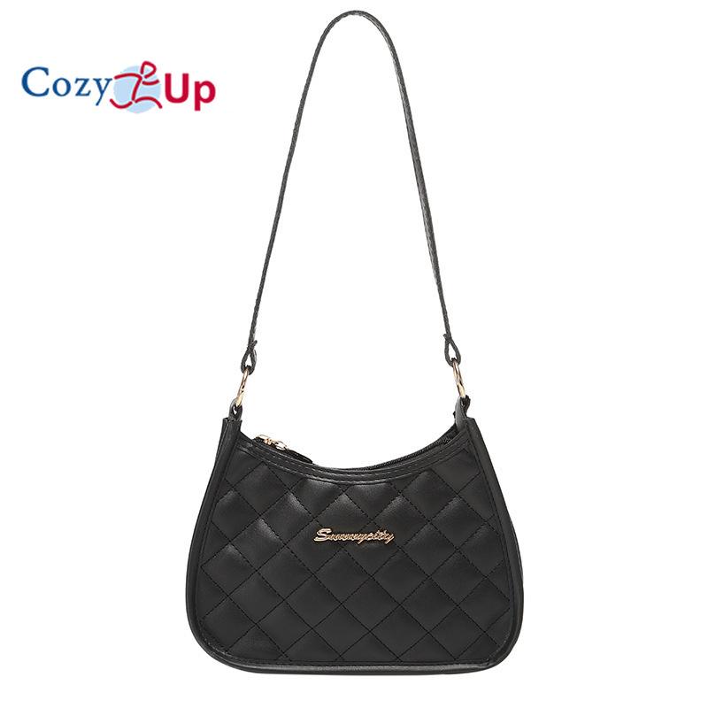 Cozy Up Embroidered Shoulder Bag Feels Like An Underarm Bag for Women