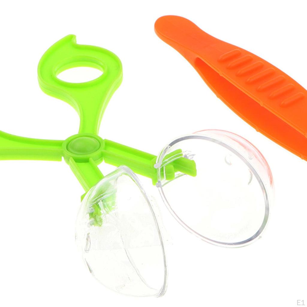 Scissor Clamp And Tweezers Nature Exploration Toy Kit Kids Educational Gift