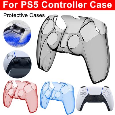 Ультратонкий прозрачный кристальный защитный чехол для контроллера PS5 DualSense PC-чехол игровой аксессуар для Sony Playstation5