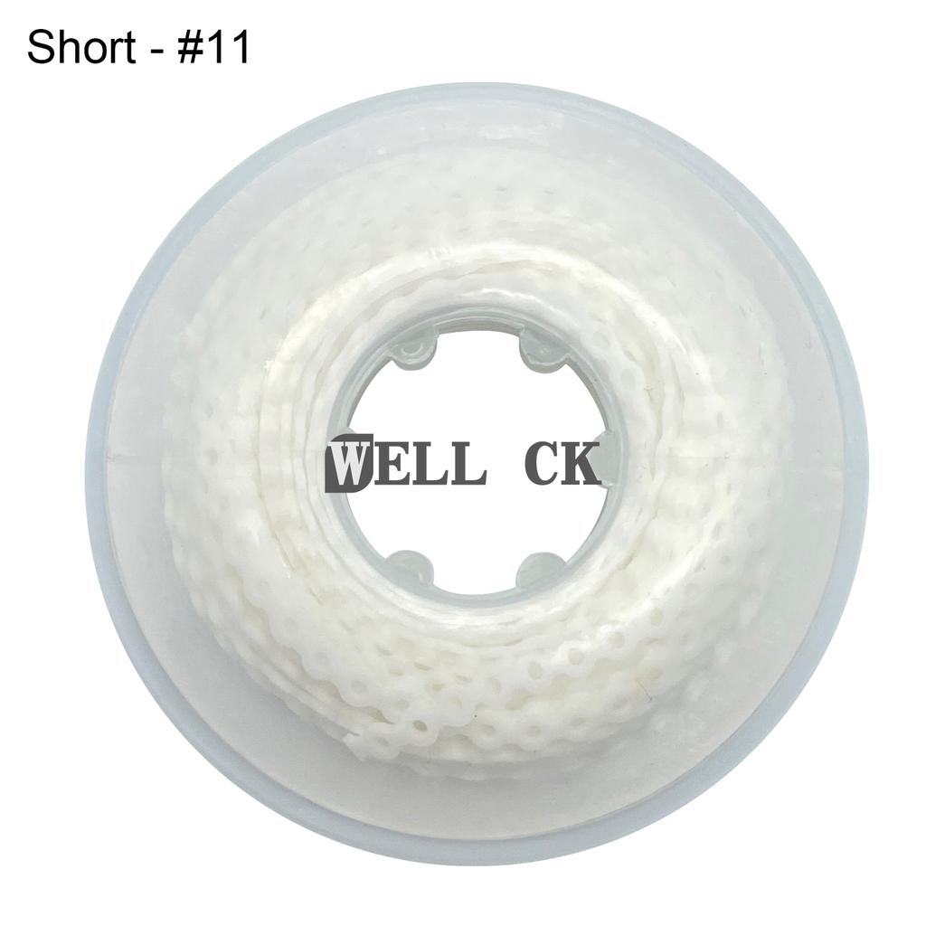 WELL CK 1Pcs Dental Orthodontic Elastic Rubber Power Chain Rubber Band Short Type