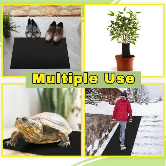 Вкладыш для цветочного горшка Нетканый материал Черные листы-вкладыши Рулон Садовый цветочный горшок Корзина Устойчивый к разрыву Растительный горшок