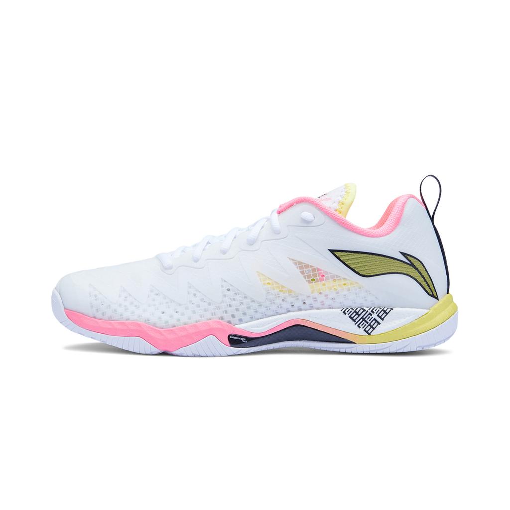 Li Ning Rubber Falcon Fashion Versatile Trendy Non-Slip Wear-Resistant Breathable Lightweight Rebound Low-Top Badminton Shoes Unisex Sneaker AYAU007-2
