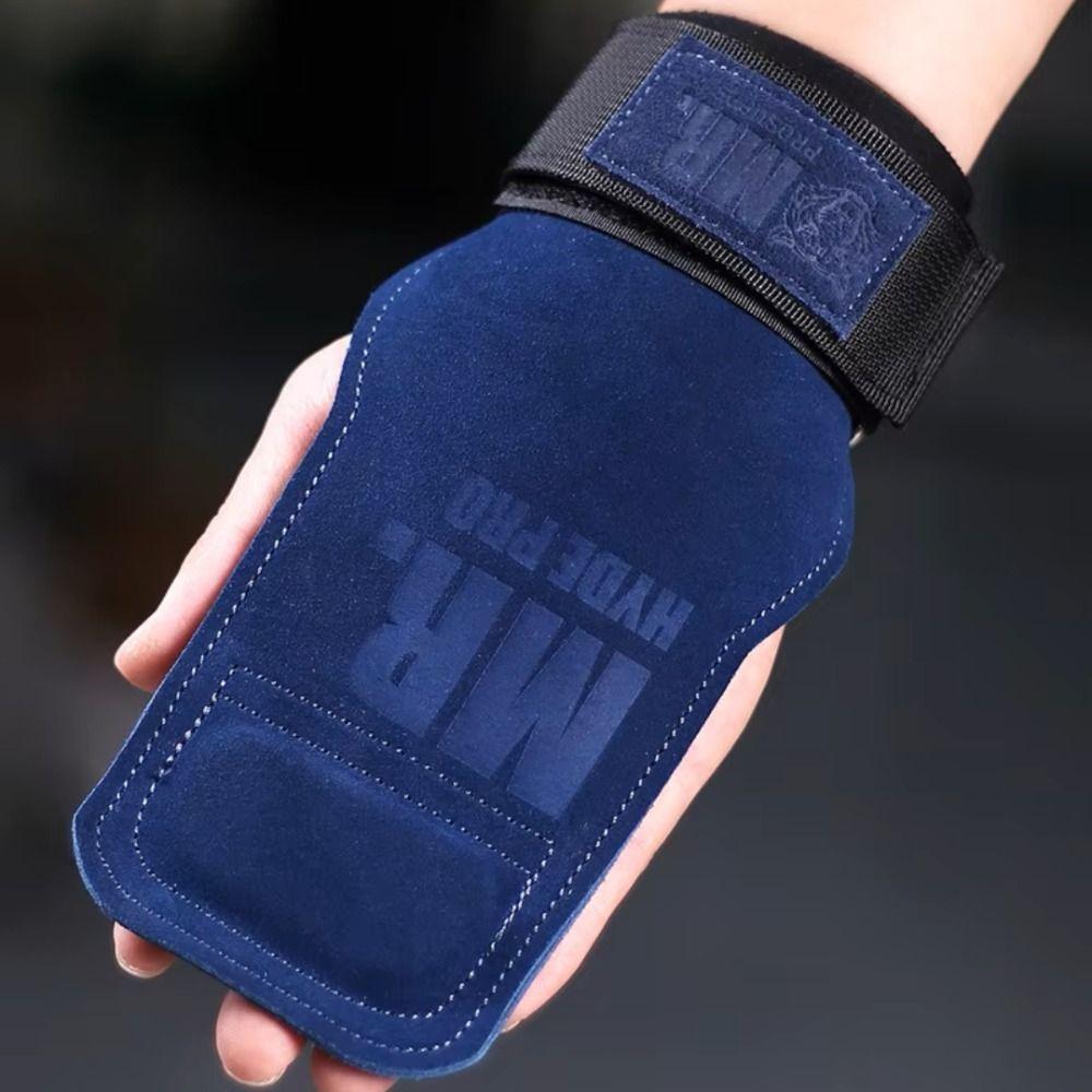 1 пара кожаных фитнес-лямки для пауэрлифтинга SBR Лямки для становой тяги Тренажерный зал/Фитнес