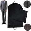 10 шт. Портативный пылезащитный чехол для одежды для защиты платья, пальто, костюма, чехол для одежды, сумка, подвесные сумки для хранения в гардеробе