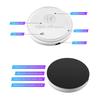 Hub Caps Alfa Romeo Tire Valve Caps Car Glowing Coasters LED Light Water Cup Mat For Alfa Romeo 4C Car USB Charging Color ChangeNV6 