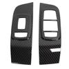 2 шт. карбоновый стиль стеклоподъемника переключатель панели рамка автомобильные адаптации замена для Dodge Challenger