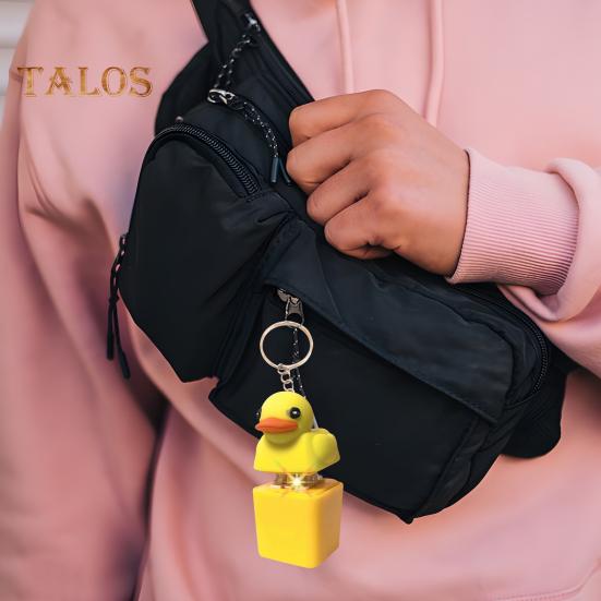 Ducky Caps Брелок-игрушка Fidget Toy Крякающая утка Снятие стресса ABS Пластик Погремушка Уменьшитель Брелок Подвеска