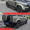 ДЛЯ LANDROVER DEFENDR 2024 2025 Пластиковые накладки на крылья и бамперы для передних и задних колес, брызговики, защитные накладки