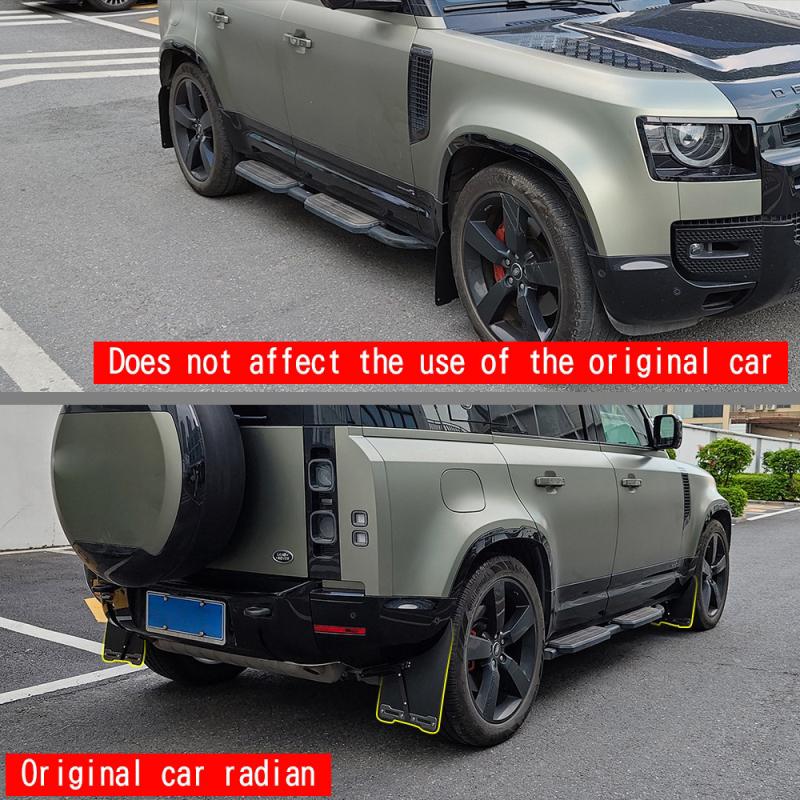 ДЛЯ LANDROVER DEFENDR 2024 2025 Пластиковые накладки на крылья и бамперы для передних и задних колес, брызговики, защитные накладки