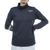 Admiral Golf ADLA382 Women's Classic Heat-Generating Stretch High-Neck Shirt, Navy