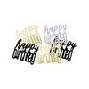 Unique Party Foil Glitz Birthday Confetti