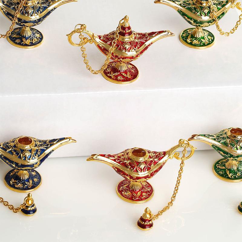 Home Ornament Dinner Decoration Aladdin Lamp Divine Wishing Lamp Living Room Decorations Gongyen