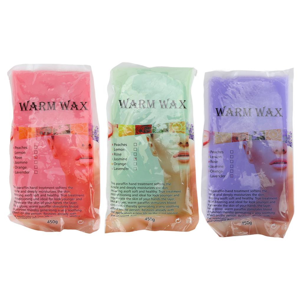Парафиновый воск, 450 г, глубоко увлажняющие парафиновые шарики, блоки для рук, ног, сухая кожа, жесткие мышцы
