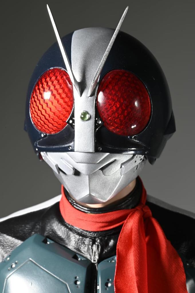 Kaiyodo Мега Мягкий Винил Камен Райдер Но. 2 (Шин Камен Райдер) Приблизительно 500 мм в высоту, не в масштабе, окрашенная ПВХ фигурка