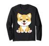 Cute Shiba Inu Gift for Cute Shiba Inu Long Sleeve Women, T-Shirt